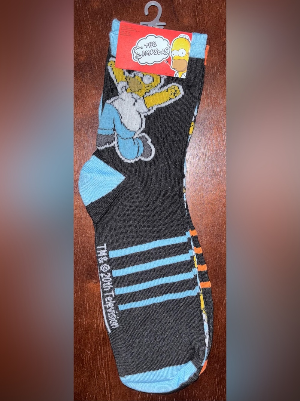 THE SIMPSONS NOVELTY QUARTER SOCKS NWT MEN’S SHOE SIZE 6-12